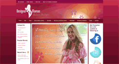 Desktop Screenshot of designermamas.com.au